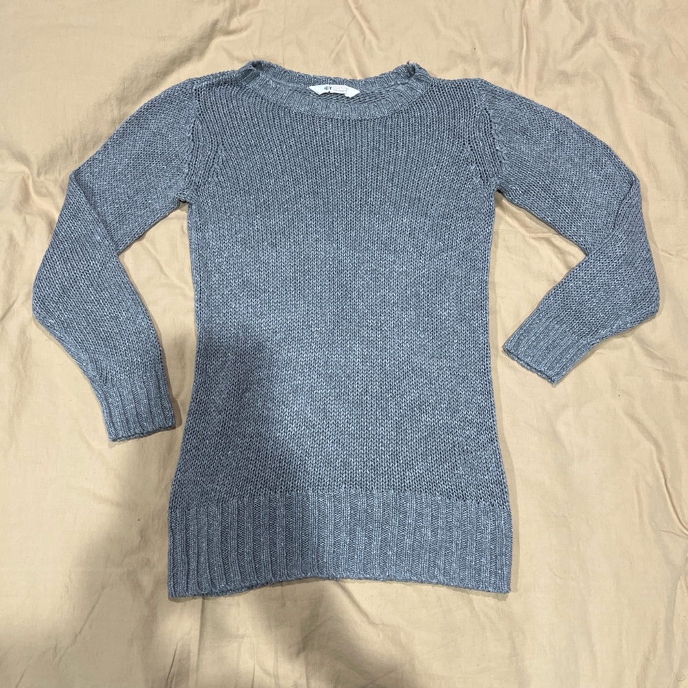 H&M Women's Knit Gray Sweater